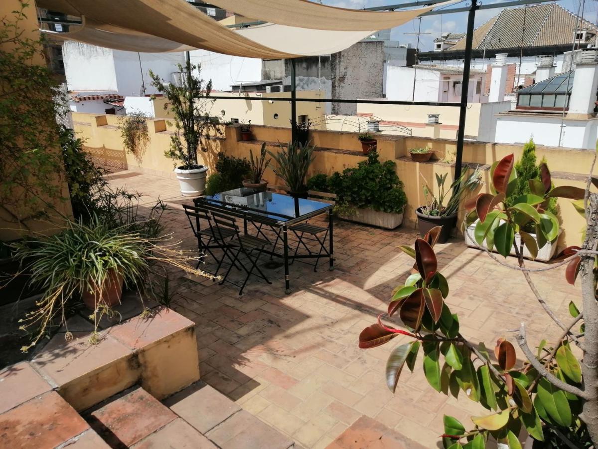 Апартаменты Tourist House Trajano Terraza-Piscina Севилья Экстерьер фото